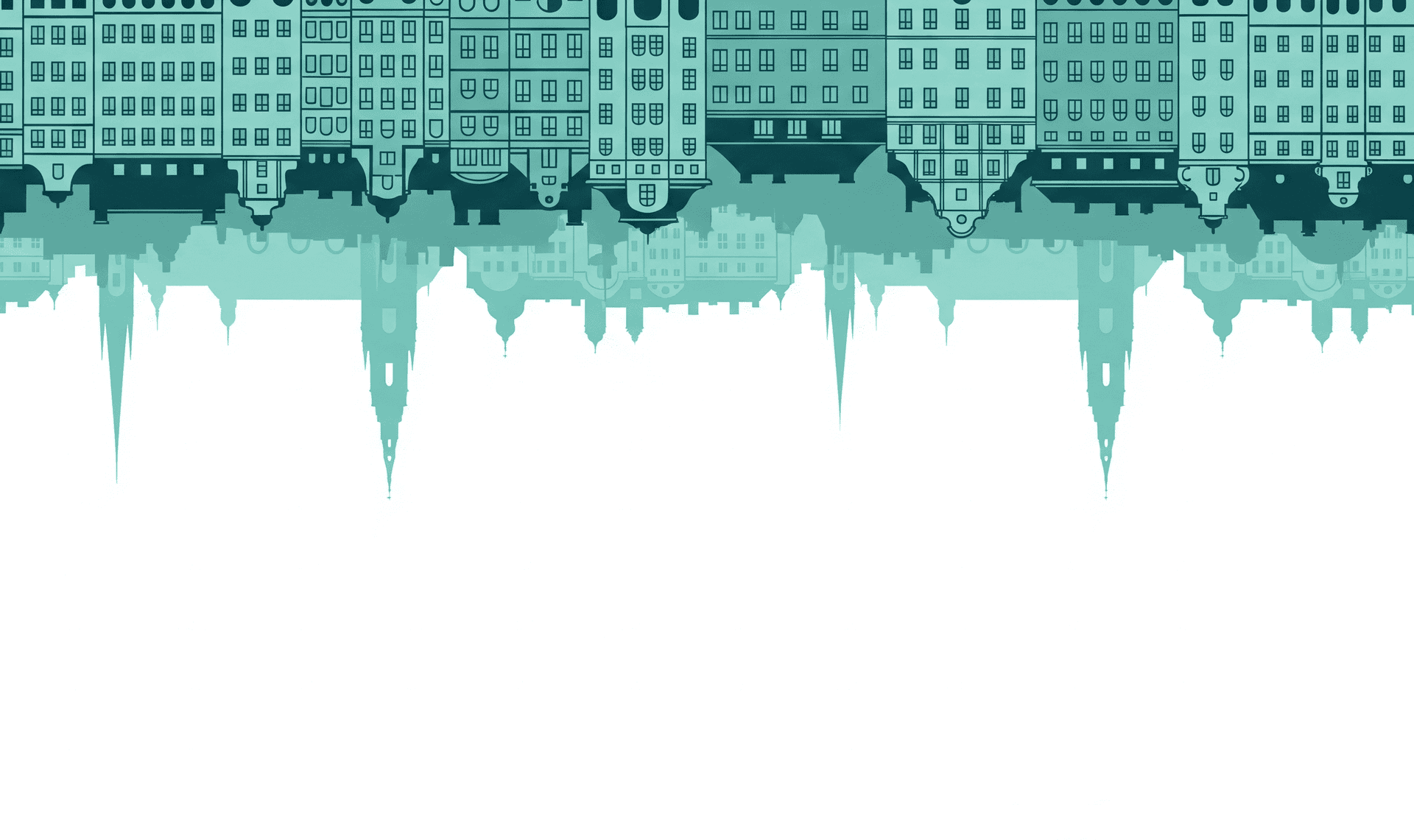Inverted buildings