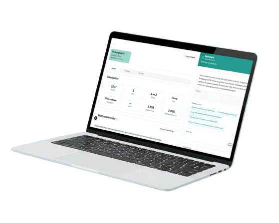 Laptop view of our platform